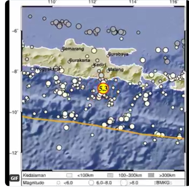 Gempa Malang Hari Ini