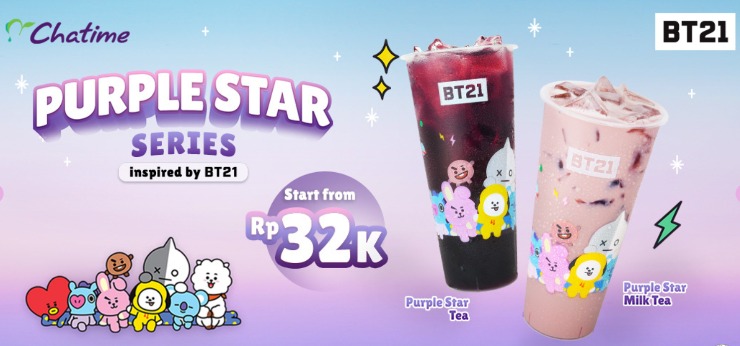 Harga Chatime BT21 Yang Bikin Heboh Fans BTS
