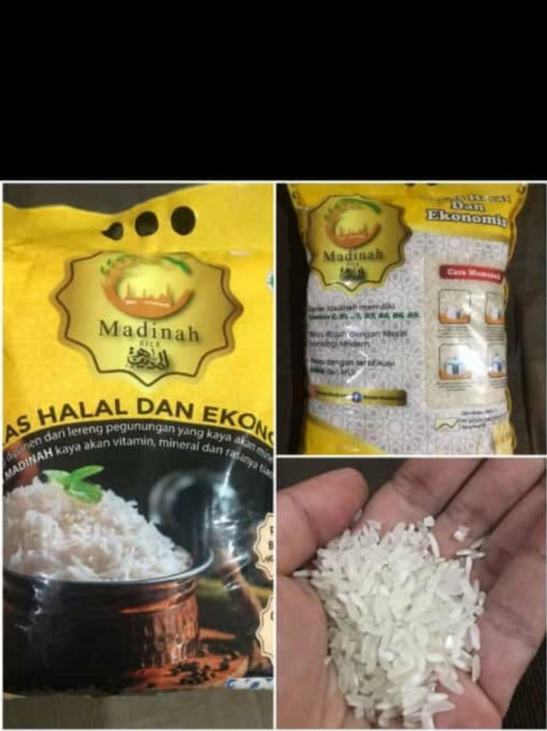 Beras Madinah, harga beras murah dan berkualitas premium