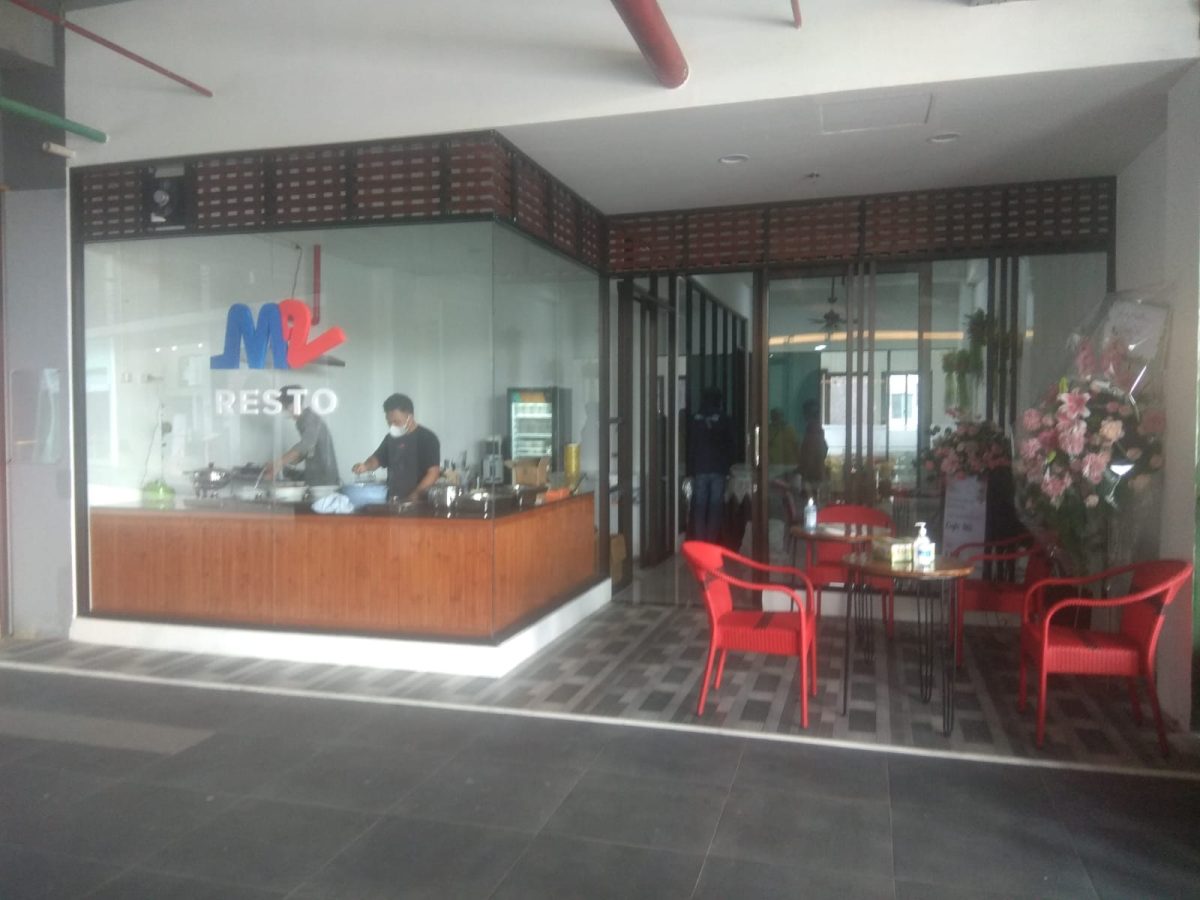M2 Resto Plaza Apartemen Begawan Malang Resmi Dibuka