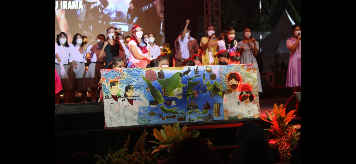 SMAS Cor Jesu Malang Bangun Optimisme Baru Melalui Art Performance