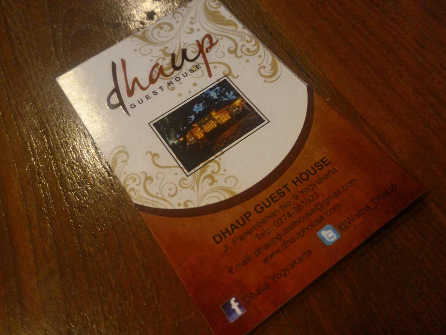 Dhaup Yogyakarta, Guest House Di Kawasan Kraton Yogyakarta