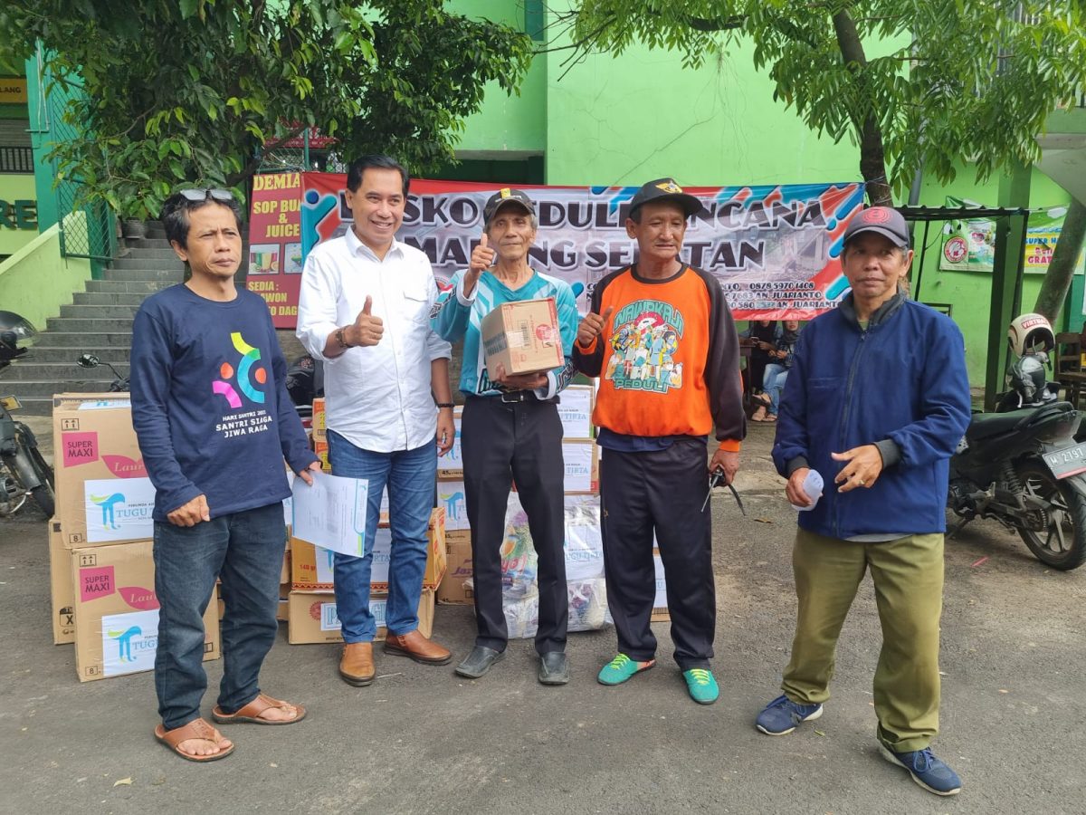 Tugu Tirta Salurkan Bantuan & Suplai Air ke Wilayah Terdampak Banjir Malang Selatan