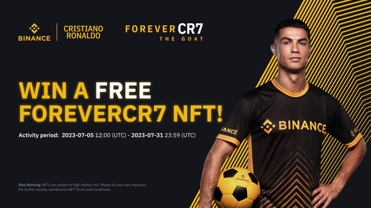 Cara Dapatkan Koleksi NFT Cristiano Ronaldo “Forever CR7: The GOAT”
