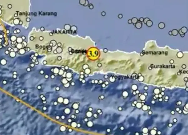 Gempa Hari Ini: Kabupaten Kuningan, Jawa Barat Diguncang Gempa Magnitudo 3,9