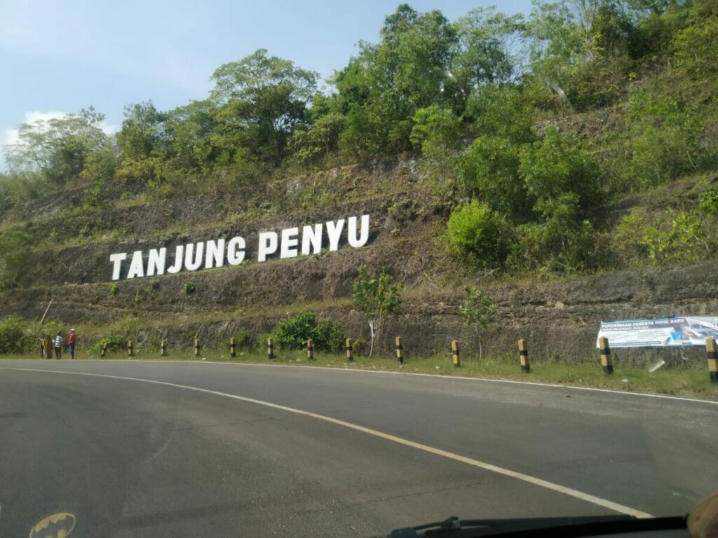 Arah menuju Pantai Tanjung Penyu