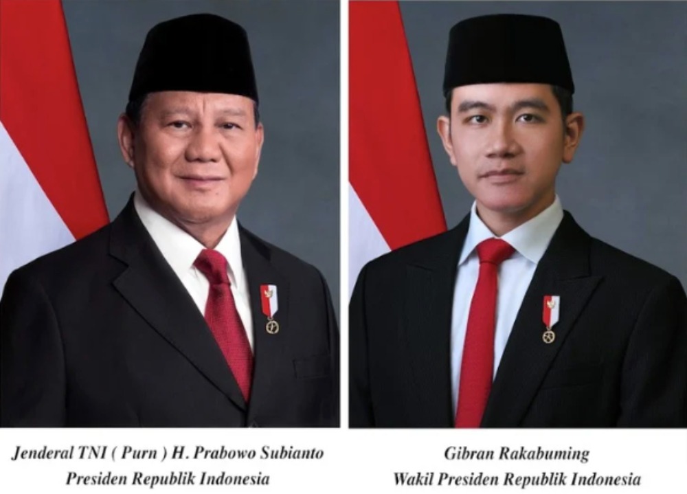Foto Resmi Presiden dan Wakil Presiden Republik Indonesia