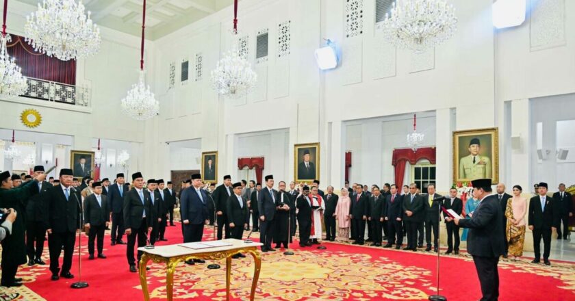 Resmi, Ini Daftar Susunan Lengkap Kabinet Merah Putih Yang Telah Dilantik Presiden Prabowo