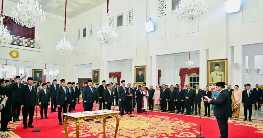 Resmi, Ini Daftar Susunan Lengkap Kabinet Merah Putih Yang Telah Dilantik Presiden Prabowo