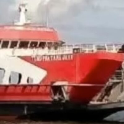 KMP Tunu Pratama Jaya Tenggelam di Selat Bali