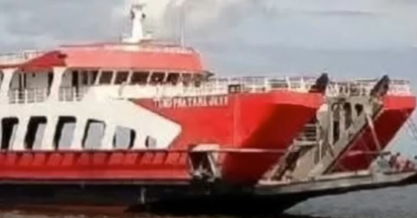KMP Tunu Pratama Jaya Tenggelam di Selat Bali